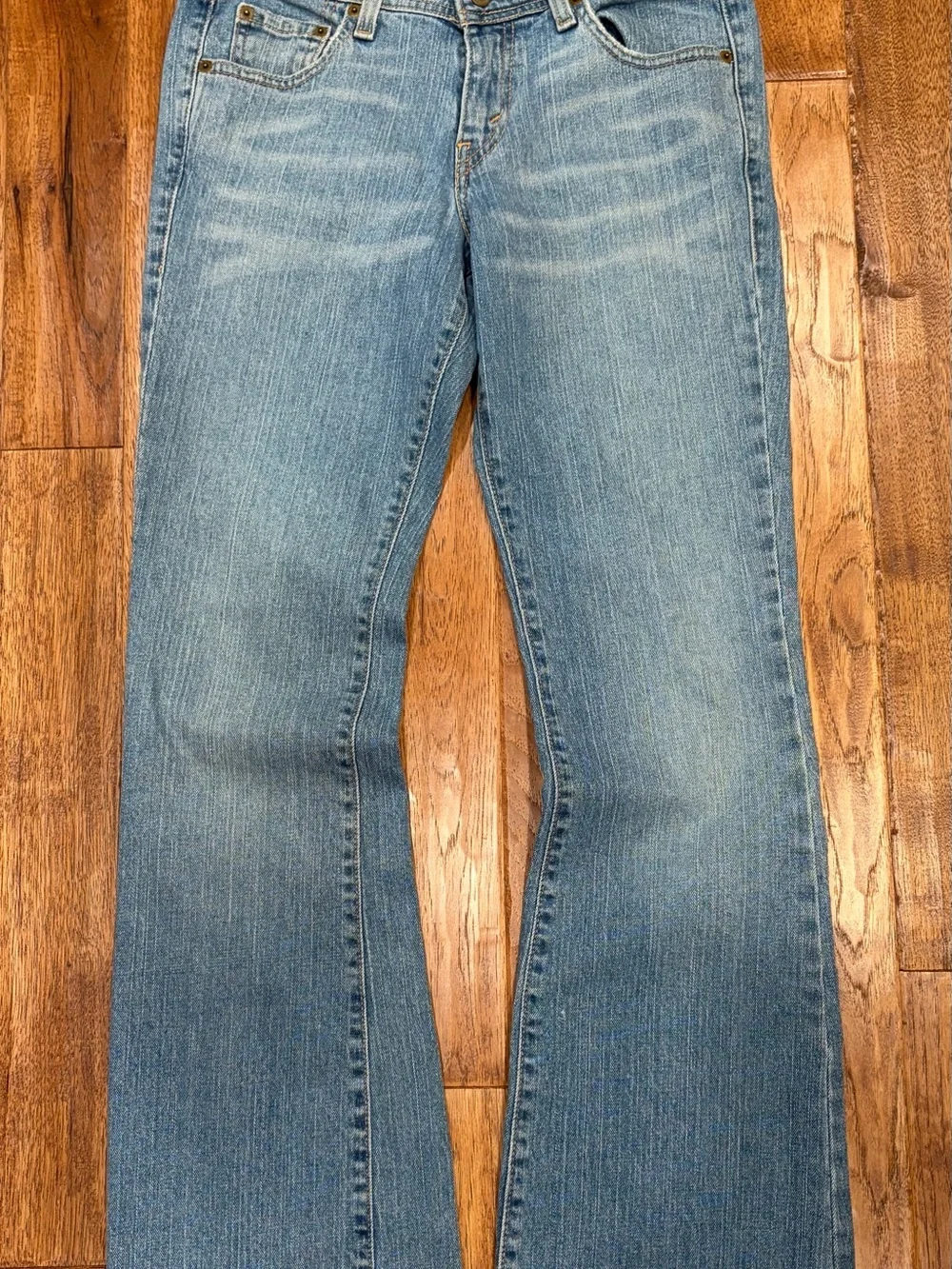 Levi's Superlow Bootcut Blue Denim Jeans
